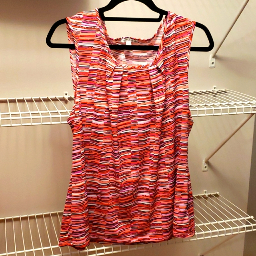 Notations Sleeveless Shirt - Size XL